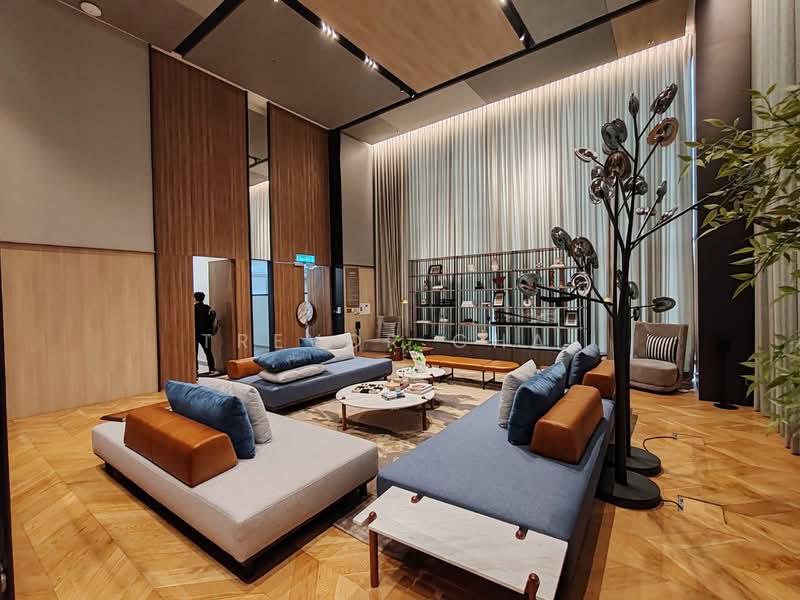Service Residence for Rent at TRX Residences - Trevor Chai - Living Room - PropertyGuru.com.my