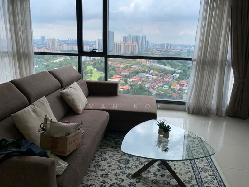 Service Residence for Sale at Arnica @ Tropicana Gardens - Ivan Kok - Living Room - PropertyGuru.com.my