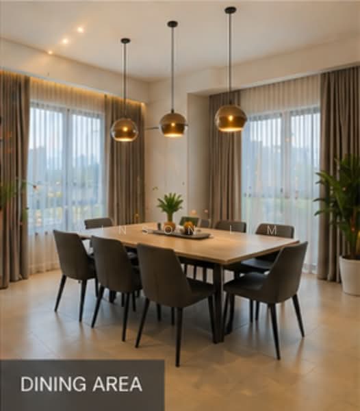 Rumah Teres 1 Tingkat untuk Dijual di Ampang Jaya (Ampang) - Winson Lim - Conceptual Dining Room - PropertyGuru.com.my
