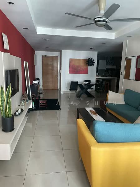 Condominium for Rent at Aston Kiara 3 - Wan Jia Shun - Living Room - PropertyGuru.com.my