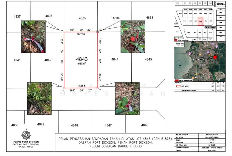 Tanah Kediaman untuk Dijual di Kampung Paya Dalam (Port Dickson) - Kamales Maheswaran - PropertyGuru.com.my