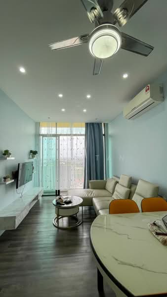 Pangsapuri untuk Disewa di HK Square Apartment - Jeno Tan - Living Room - PropertyGuru.com.my