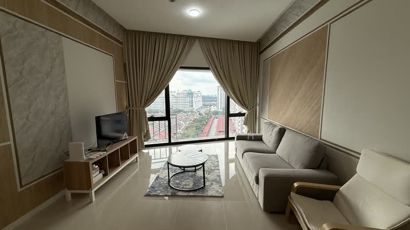 Service Residence for Rent at Sapphire Paradigm - Albert Ho - Living Room - PropertyGuru.com.my