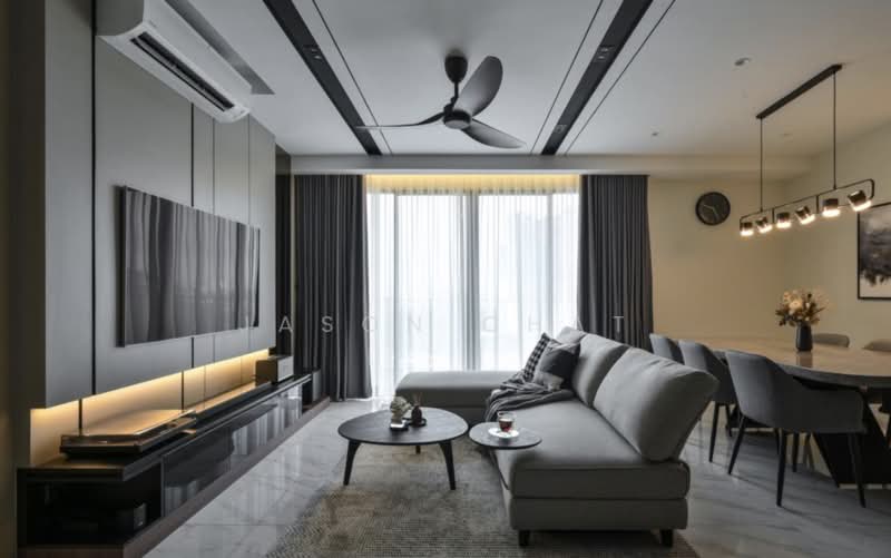 Condominium for Sale at The Treez Jalil Residen - Jason Chat - Living Room - PropertyGuru.com.my
