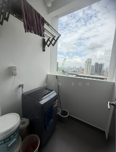 Service Residence for Rent at One 49 Residence - Eldwin Soh - Balcony - PropertyGuru.com.my