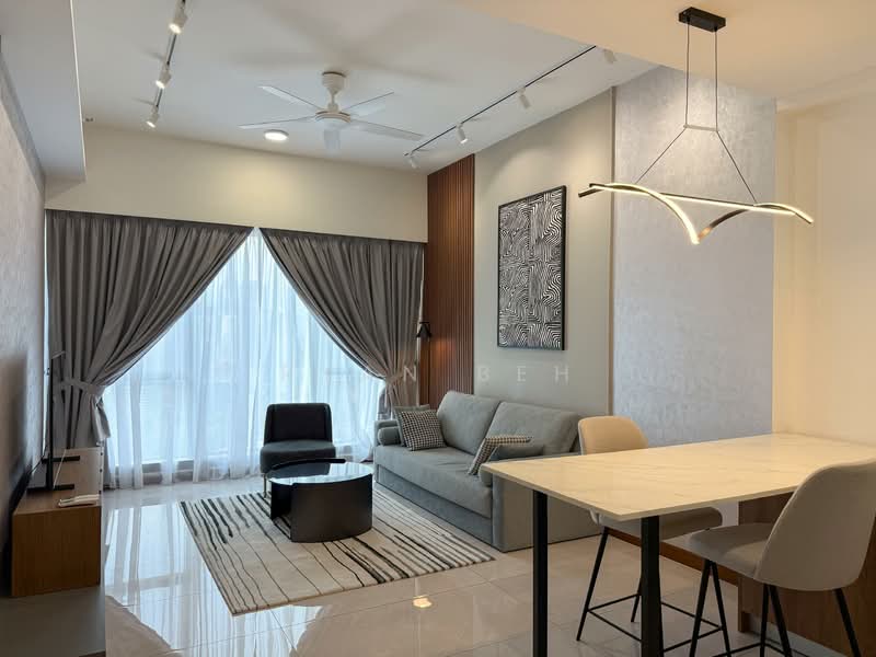 Servis Apartment untuk Disewa di Core Residence @ TRX - Ryan Beh - Living Room - PropertyGuru.com.my