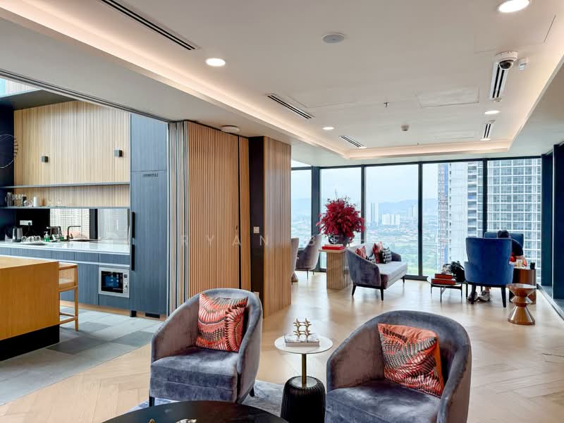 Servis Apartment untuk Dijual di TRX Residences - Ryan Beh - Living Room - PropertyGuru.com.my