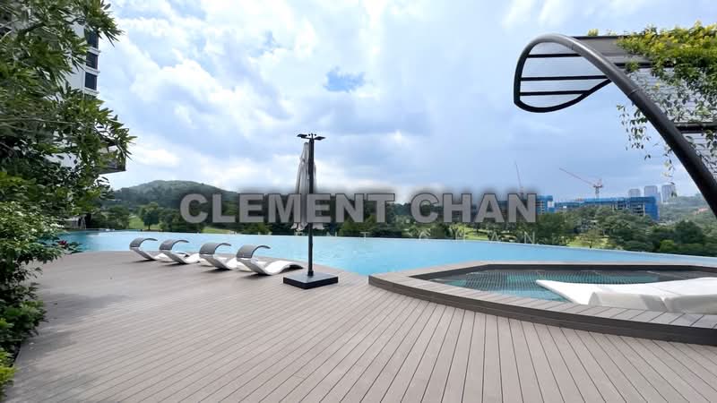 Servis Apartment untuk Disewa di Jendela Residences - Clement Chan - Pool - PropertyGuru.com.my