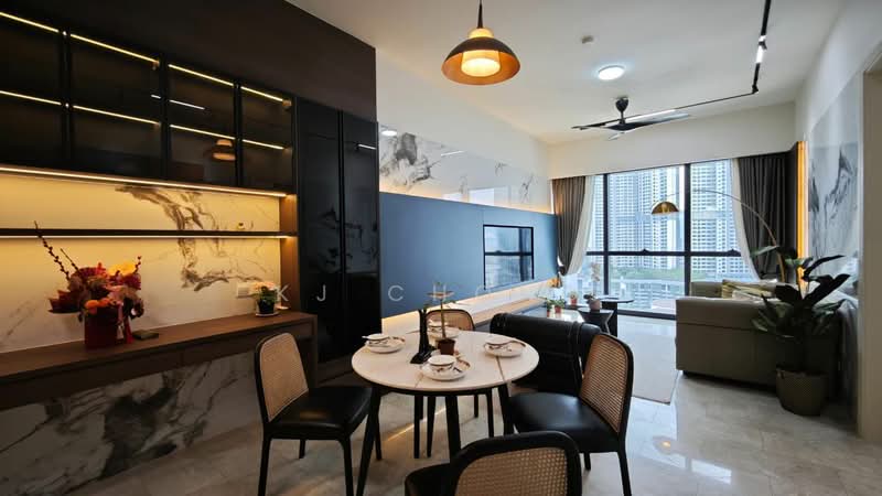 Service Residence for Rent at TRX Residences - KJ Chong - Living Room - PropertyGuru.com.my