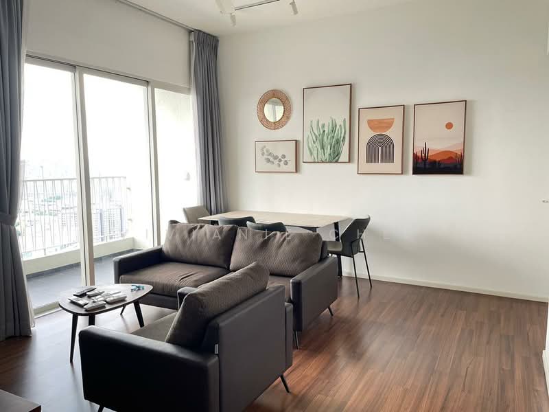 Servis Apartment untuk Disewa di UNA Serviced Apartment - Vivianie Chee - Living Room - PropertyGuru.com.my