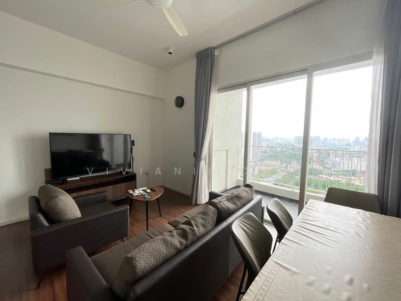 Servis Apartment untuk Disewa di UNA Serviced Apartment - Vivianie Chee - Living Room - PropertyGuru.com.my