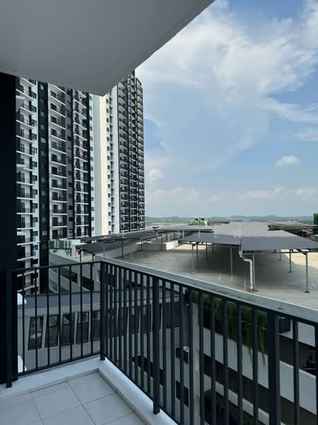 Service Residence for Rent at Duduk Se.Ruang @ Eco Sanctuary - Elle Chiew - Balcony - PropertyGuru.com.my