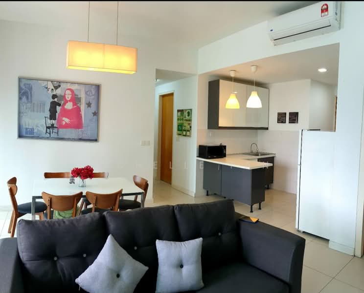 Servis Apartment untuk Dijual di Setia SKY Residences - Michelle Tan - Living Room - PropertyGuru.com.my