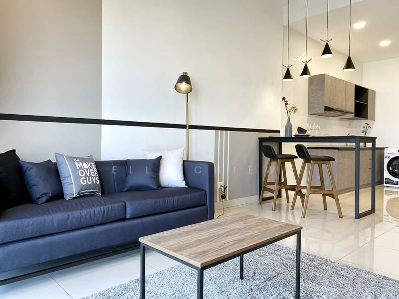 Kondominium untuk Disewa di The Parque Residences - Elle Chiew - Living Room - PropertyGuru.com.my