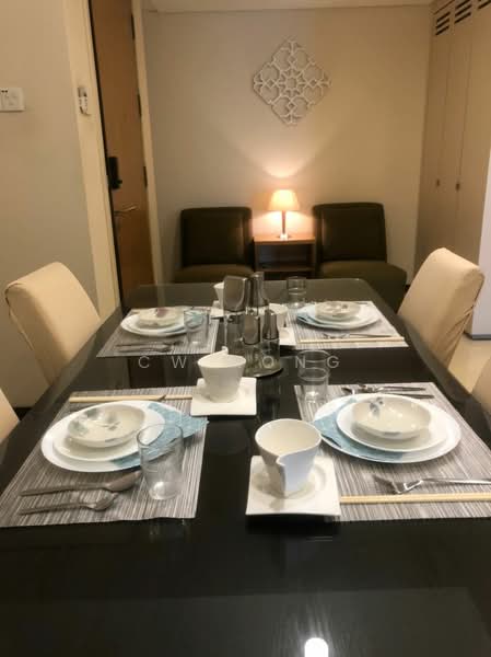 Servis Apartment untuk Disewa di i-Zen @ Kiara 2 - CW Kong - Dining Room - PropertyGuru.com.my