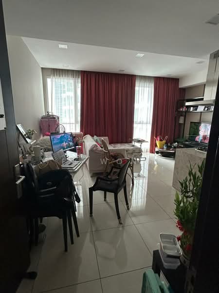 Servis Apartment untuk Dijual di Uptown Residences - FC Wong - Living Room - PropertyGuru.com.my