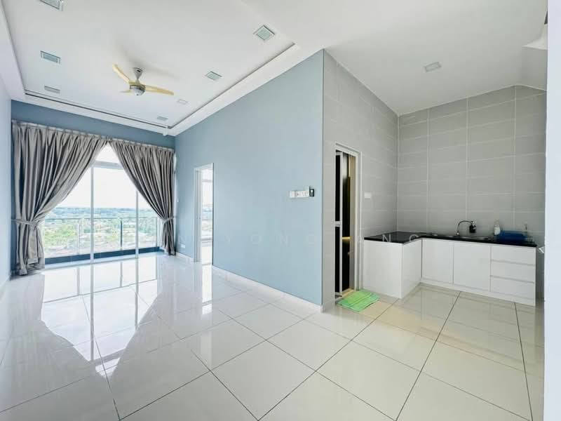 Servis Apartment untuk Dijual di THE SENAI GARDEN (PANGSAPURI IMPIAN SENAI) - Han Yong Ang - Living Room - PropertyGuru.com.my