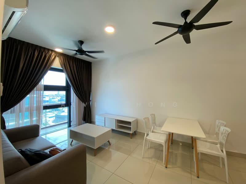 Service Residence for Rent at Pacific Star - Alvis Chong - Living Room - PropertyGuru.com.my