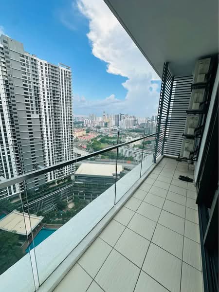 Servis Apartment untuk Disewa di United Point (Residensi Berpadu) - JJ Lim - Balcony - PropertyGuru.com.my