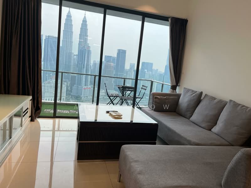 Servis Apartment untuk Dijual di Setia SKY Residences - Alan Siow - Living Room - PropertyGuru.com.my