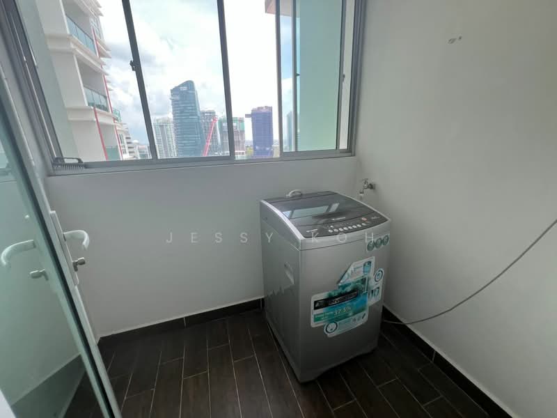 Service Residence for Rent at TriTower Residence @ Johor Bahru Sentral - Jessy Koh - Balcony - PropertyGuru.com.my