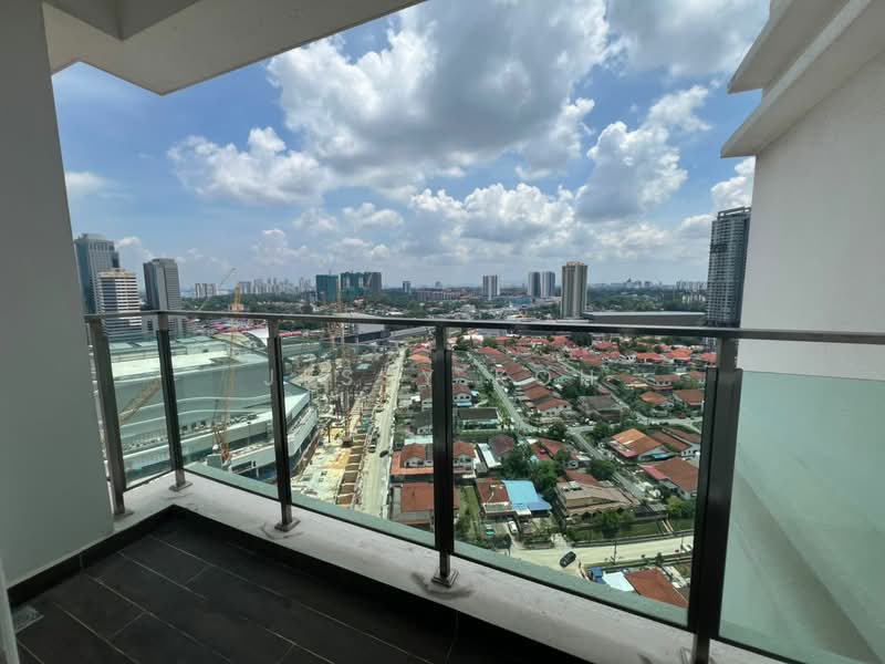 Service Residence for Rent at TriTower Residence @ Johor Bahru Sentral - Jessy Koh - Balcony - PropertyGuru.com.my