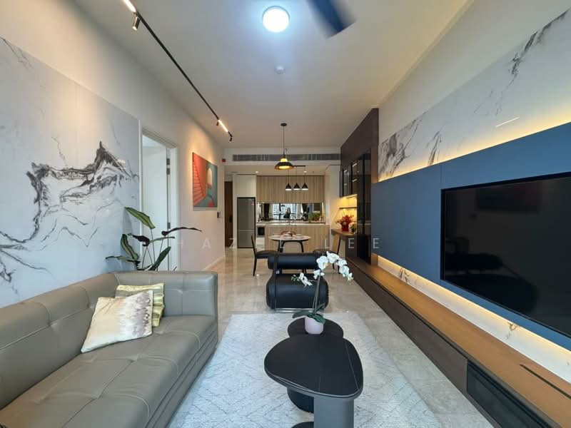 Service Residence for Rent at TRX Residences - Hazel Lee - Living Room - PropertyGuru.com.my