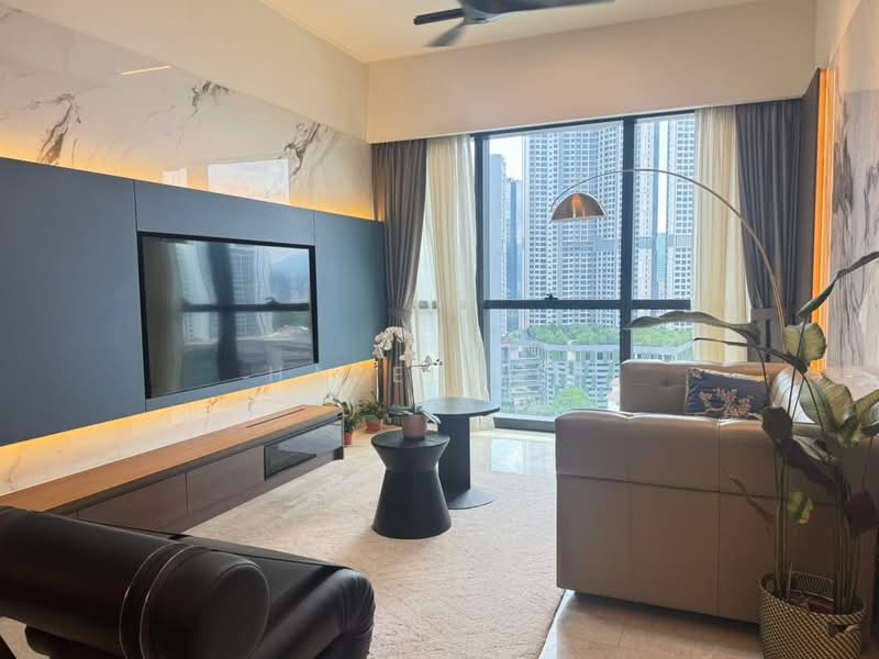 Service Residence for Rent at TRX Residences - Hazel Lee - Living Room - PropertyGuru.com.my