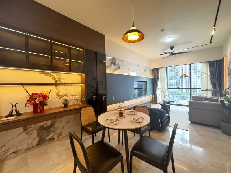 Service Residence for Rent at TRX Residences - Hazel Lee - Living Room - PropertyGuru.com.my