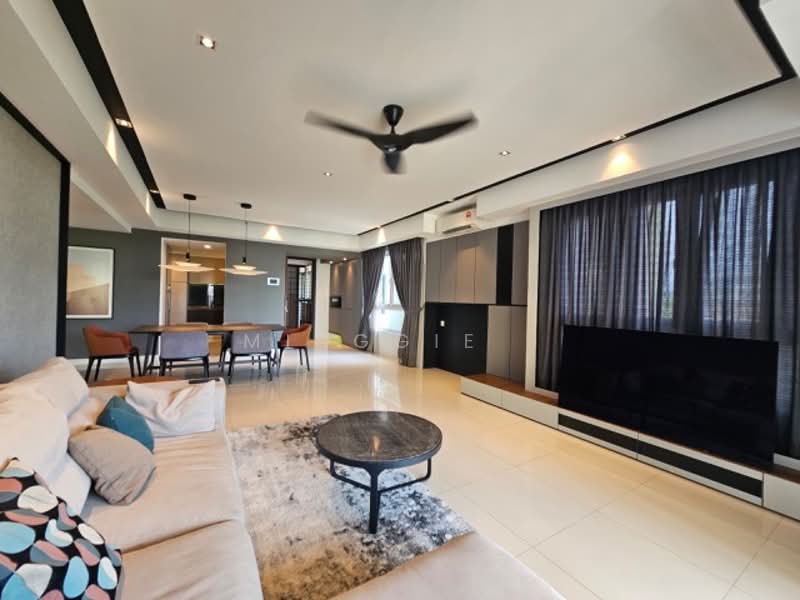 Condominium for Rent at Platino Condominium - Minggie . - Living Room - PropertyGuru.com.my