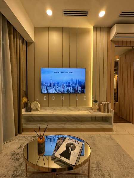 Servis Apartment untuk Dijual di Times Square 2 - Leon Lee - Living Room - PropertyGuru.com.my