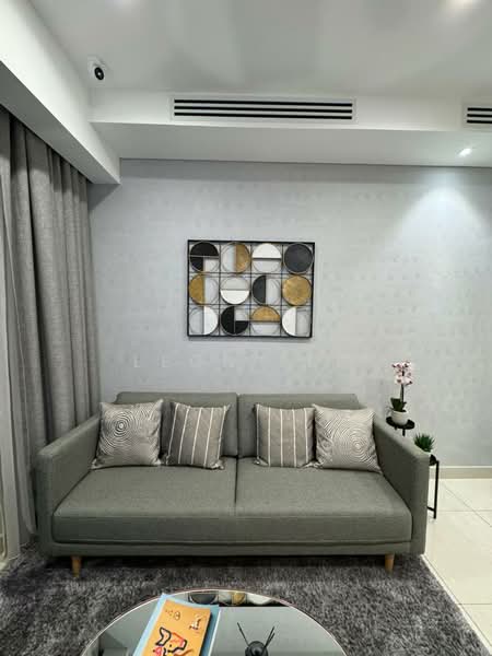 Servis Apartment untuk Dijual di Times Square 2 - Leon Lee - Living Room - PropertyGuru.com.my