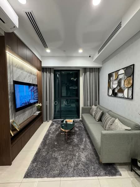 Servis Apartment untuk Dijual di Times Square 2 - Leon Lee - Living Room - PropertyGuru.com.my