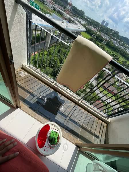 Service Residence for Rent at Ritze Perdana 1 - Wawa Leong - Balcony - PropertyGuru.com.my