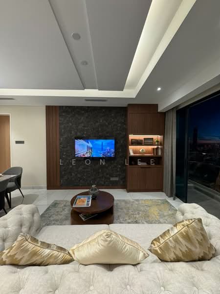 Servis Apartment untuk Dijual di Times Square 2 - Leon Lee - Living Room - PropertyGuru.com.my