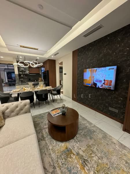 Servis Apartment untuk Dijual di Times Square 2 - Leon Lee - Living Room - PropertyGuru.com.my