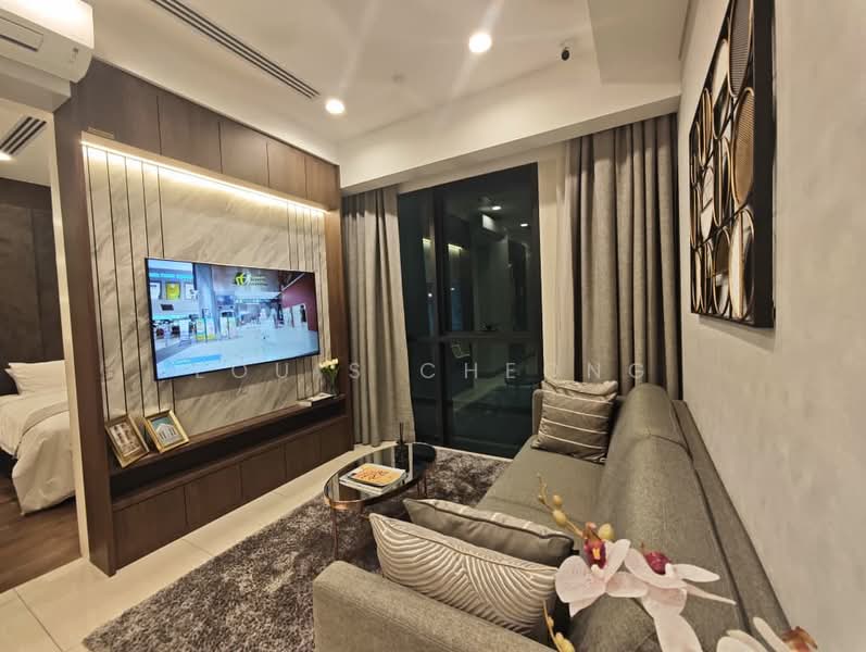 Servis Apartment untuk Dijual di Times Square 2 - Louis Cheong - Living Room - PropertyGuru.com.my