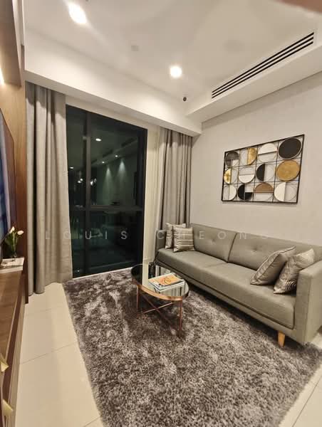 Servis Apartment untuk Dijual di Times Square 2 - Louis Cheong - Living Room - PropertyGuru.com.my