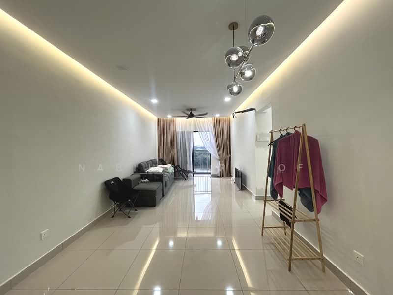 Pangsapuri untuk Disewa di Residensi Panorama - Nabihan Rawof - Living Room - PropertyGuru.com.my