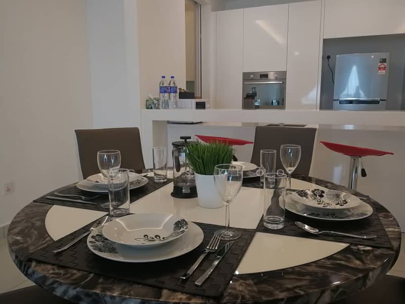Servis Apartment untuk Disewa di Jazz Residences - Agnes Khoo - Dining Room - PropertyGuru.com.my