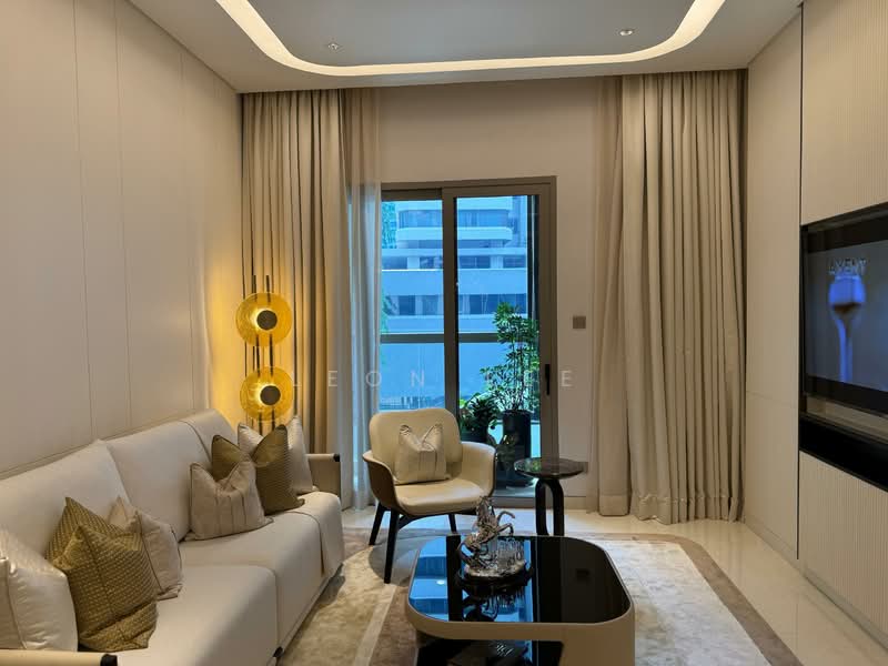 Service Residence for Sale at Pavilion Square - Leon Lee - Living Room - PropertyGuru.com.my