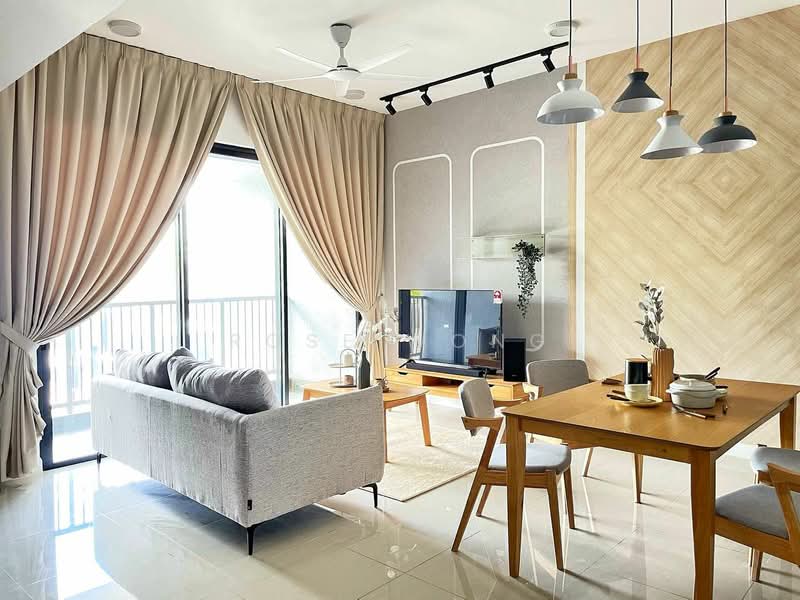 Condominium for Rent at One Cochrane Residence - Rose Wong - Living Room - PropertyGuru.com.my