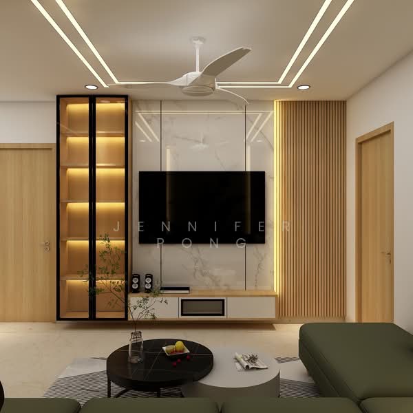 Condominium for Sale at Ambience Residence - Jennifer Pong - Living Room - PropertyGuru.com.my