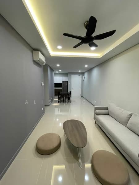 Servis Apartment untuk Disewa di United Point (Residensi Berpadu) - Alison Chiu - Living Room - PropertyGuru.com.my