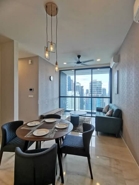 Servis Apartment untuk Dijual di 10 Stonor - Leon Lee - Living Room - PropertyGuru.com.my