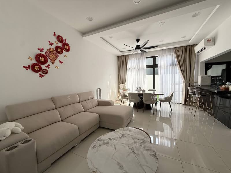Rumah Kluster untuk Dijual di Iskandar Puteri (Nusajaya) (Johor) - Suenn Low - Living Room - PropertyGuru.com.my