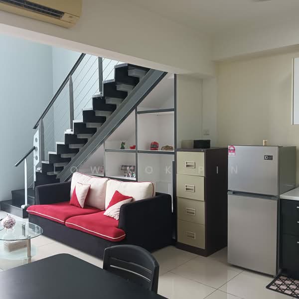 Servis Apartment untuk Disewa di The Scott Garden SOHO - Low Kok Pin - Living Room - PropertyGuru.com.my