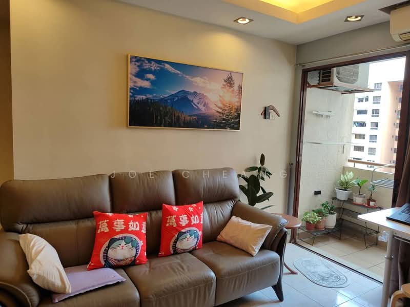 Kondominium untuk Dijual di Palm Spring @ Damansara - Joe Cheang - Living Room - PropertyGuru.com.my