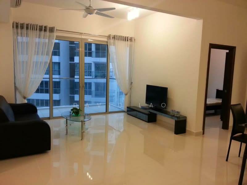 Servis Apartment untuk Dijual di Regalia Residence - David Lao - Living Room - PropertyGuru.com.my