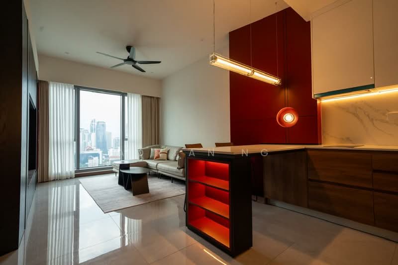 Service Residence for Rent at Core Residence @ TRX - Adrian Ng - Living Room - PropertyGuru.com.my